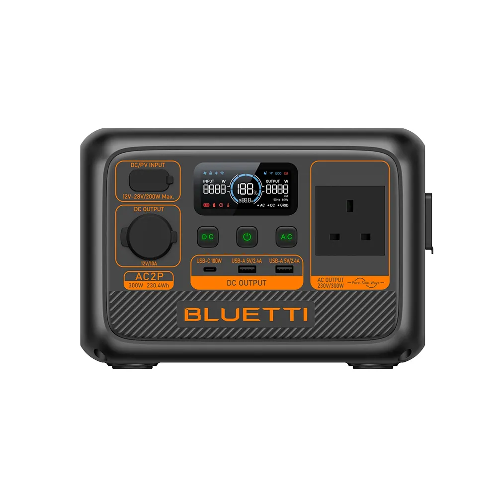 BLUETTI AC2P Portable Power Station – 300W 230Wh Compact Power Backup 2