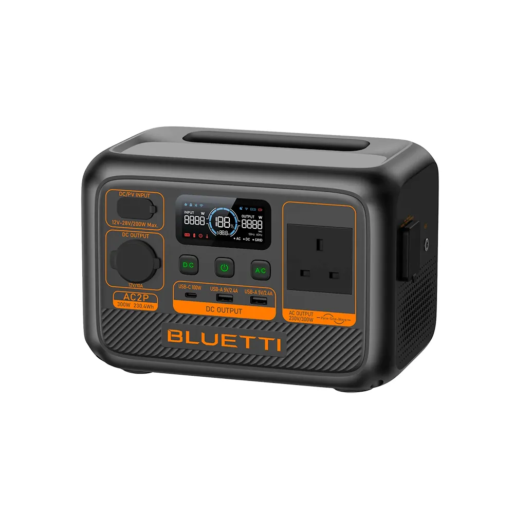 BLUETTI AC2P Portable Power Station – 300W 230Wh Compact Power Backup 4