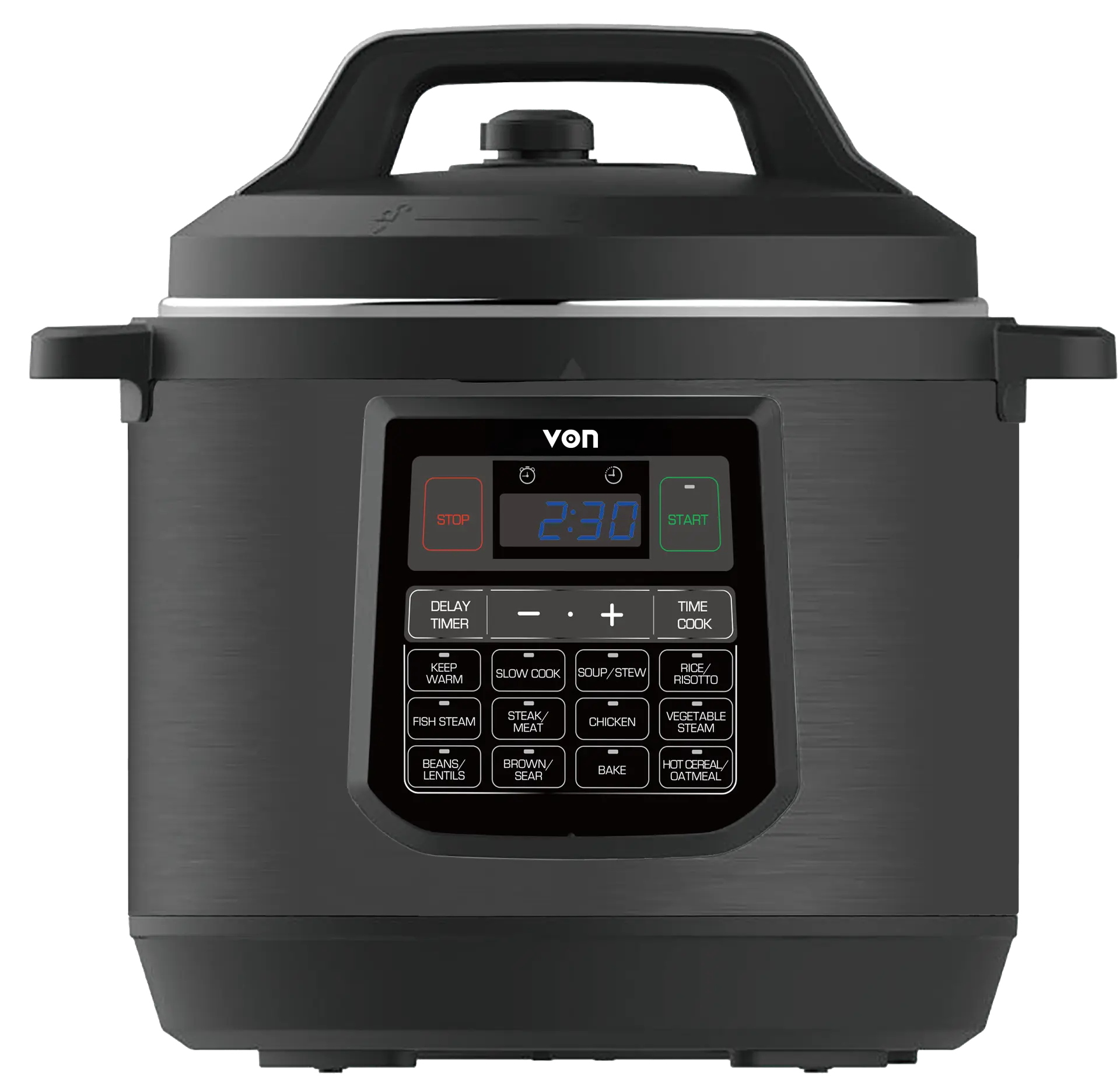 VON Pressure Cooker - 8L 1200W, Stainless steel Pot